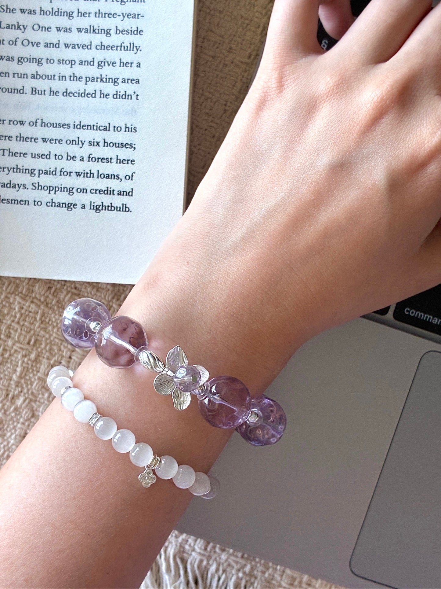 Mist · Amethyst Bracelet