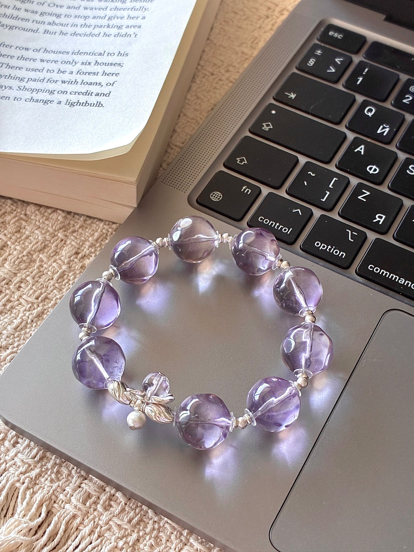 Mist · Amethyst Bracelet
