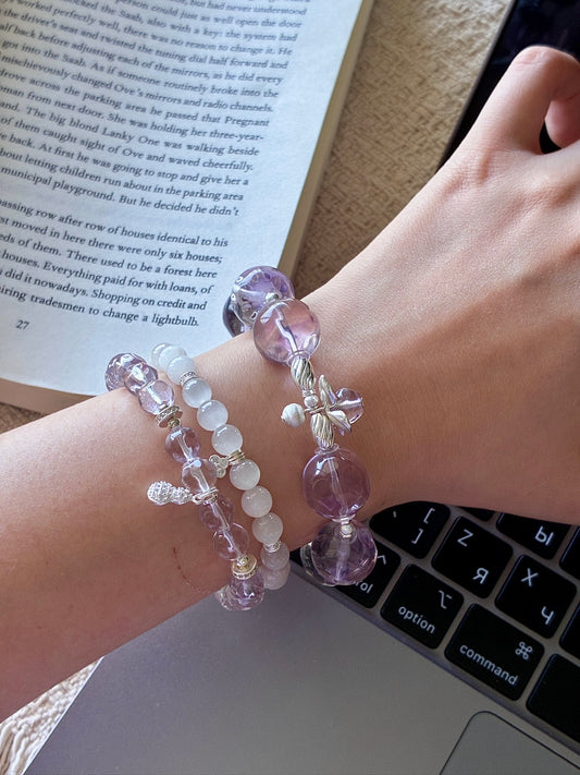 Mist · Amethyst Bracelet
