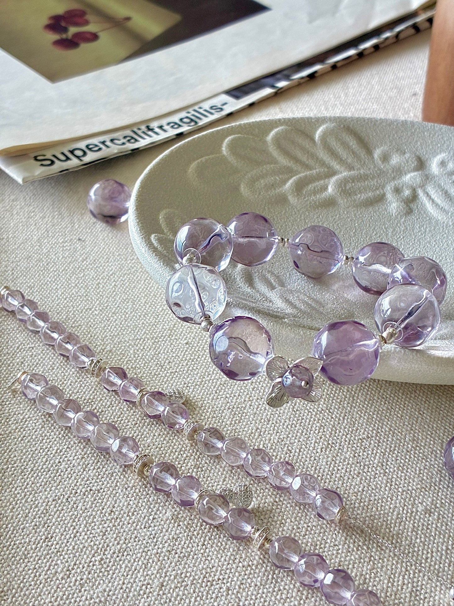 Mist · Amethyst Bracelet