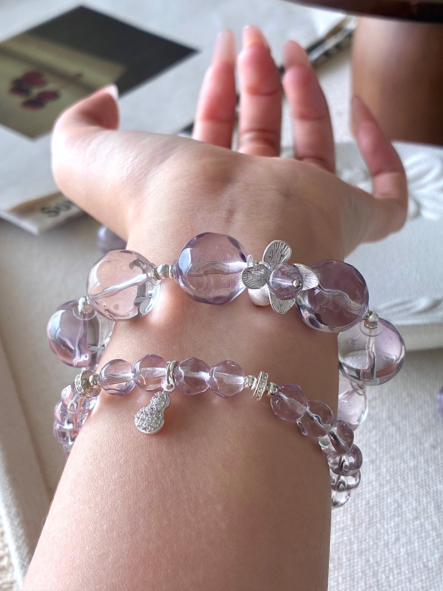 Mist · Amethyst Bracelet